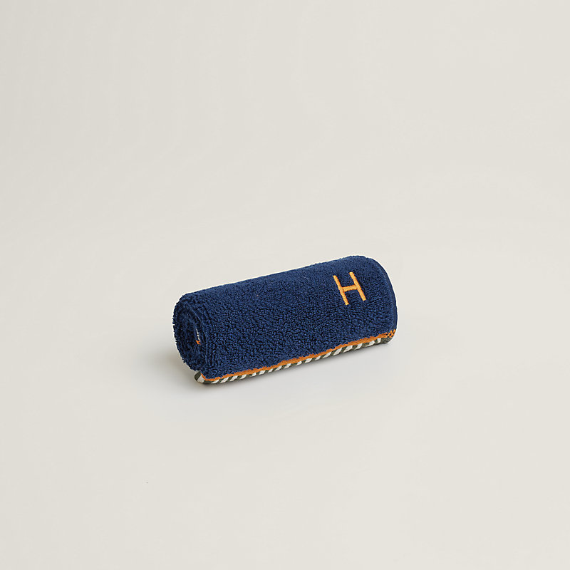 Carré de toilette Vice Versa - Bleu | Hermès Canada